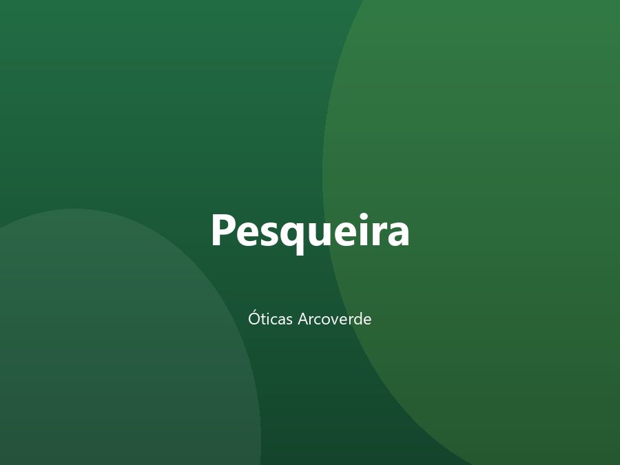 Loja Óticas Arcoverde em Pesqueira