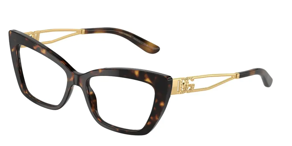 Armação para óculos de grau Dolce & Gabbana DG 3375-B 502 55-16 140