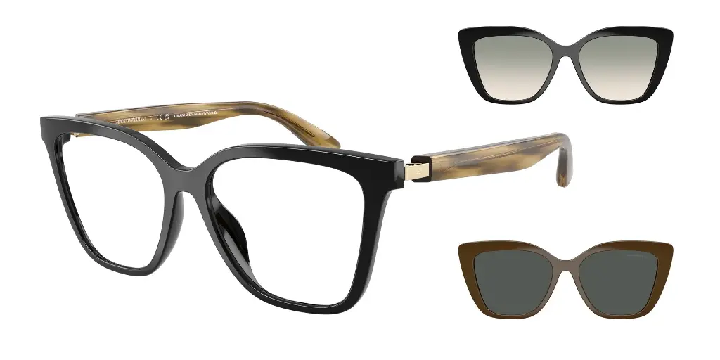 [0EA4254U62671W54] Armação Clip-on Emporio Armani EA 4254U 6267/1W 54-16 140