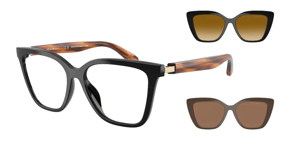 [0EA4254U62681W54] Armação Clip-on Emporio Armani EA 4254U 6268/1W 54-16 140