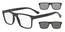 Armação Clip-on Emporio Armani EA 4115 5042/1W 54-18 145