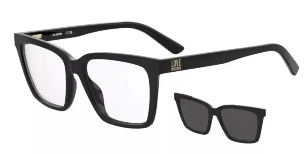 Armação Clip-on Love Moschino MOL661/C 807 140