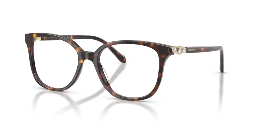 Armação para óculos de grau Swarovski SK 2069 1002 53-17 145