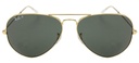 Óculos de sol Ray-Ban RB 3025L AVIATOR LARGE METAL 001/58 62-14 3P