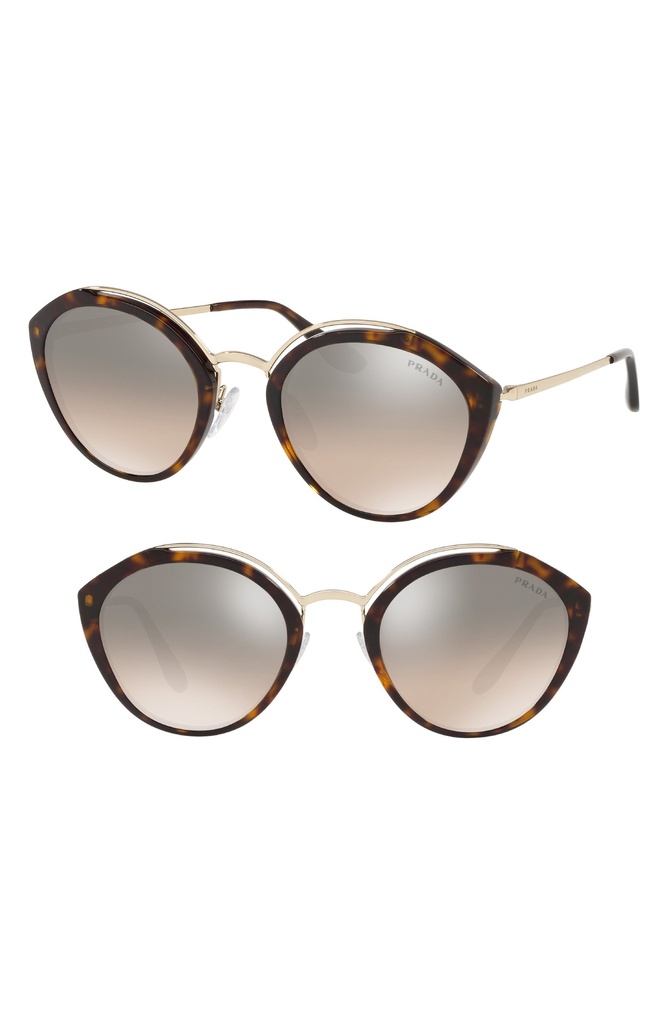 [0PR 18US 2AU4P053] Óculos de sol Prada SPR 18U 53-24 2AU-4P0 140 3N