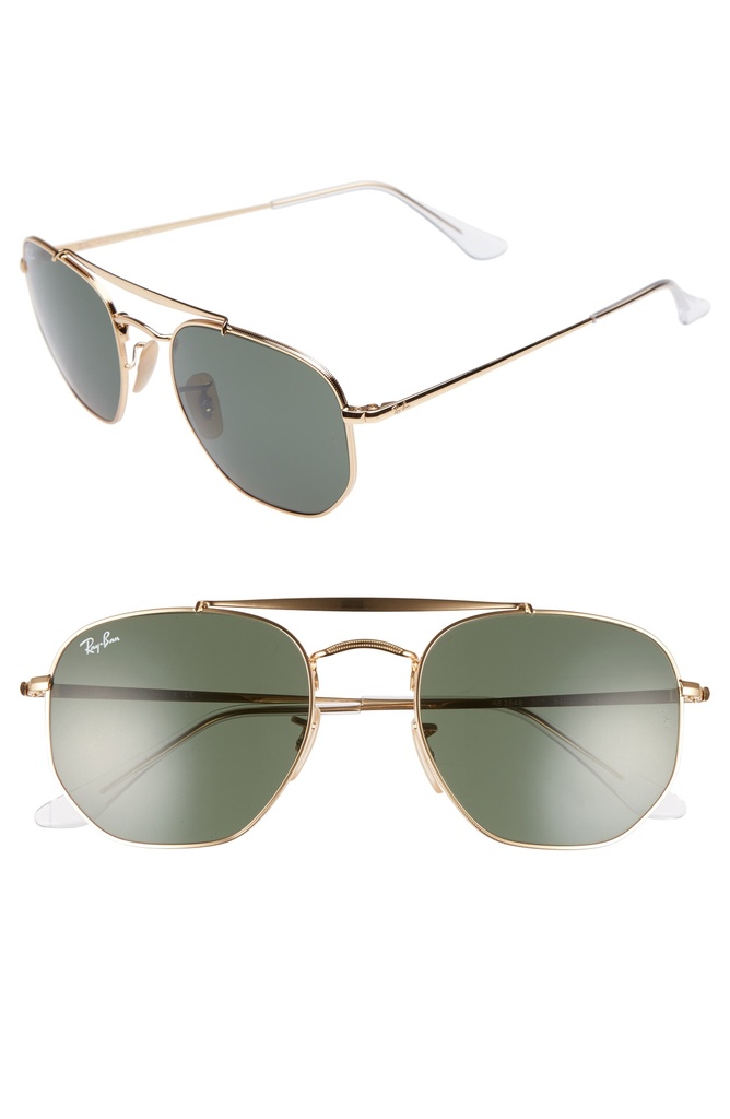 Óculos de sol Ray-Ban RB 3648L THE MARSHAL 001 54-21 145 3N