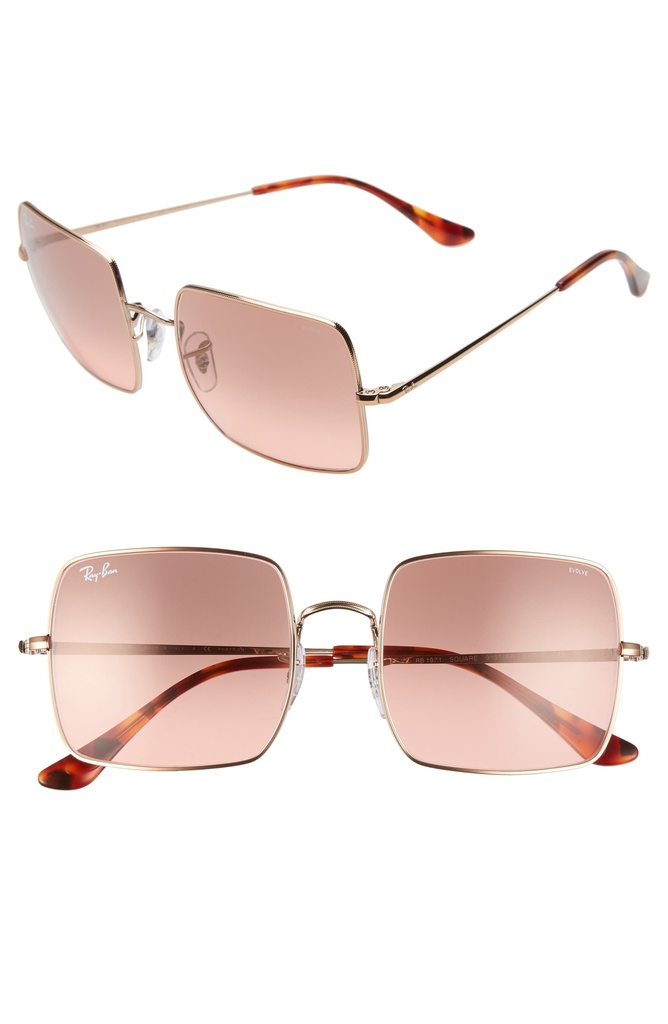 Óculos de sol Ray-Ban RB 1971 SQUARE 9151/AA 54-19 145 3F