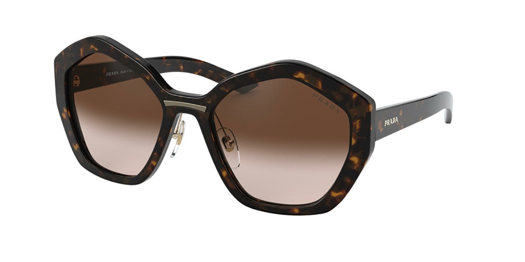 [0PR08XS2AU6S155] Óculos de sol Prada SPR 08X 55-19 2AU-6S1 140 3N
