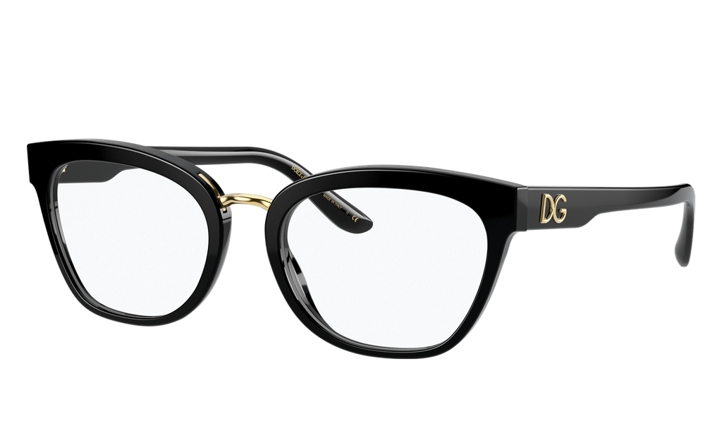Armação para óculos de grau Dolce & Gabbana DG 3335 501 54-19 145