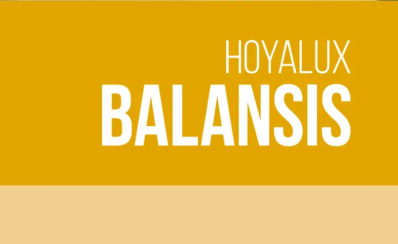 Lente Progressiva Hoyalux Balansis 1.67 EYNOA UV
