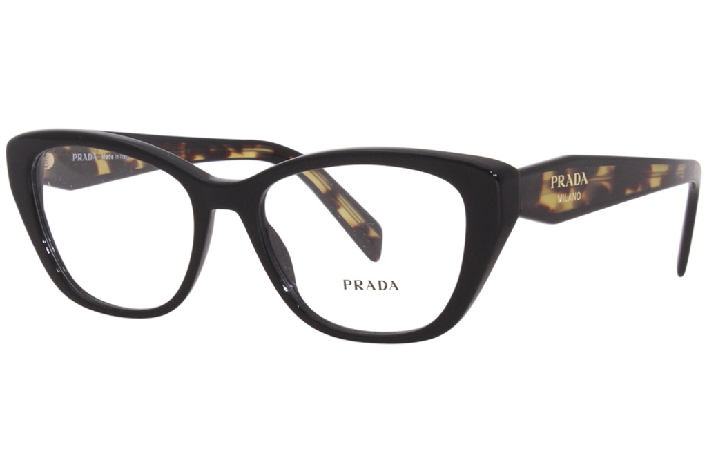 [0PR 19WV 1AB1O153] Armação para óculos de grau Prada VPR 19W 53-17 1AB-1O1 140