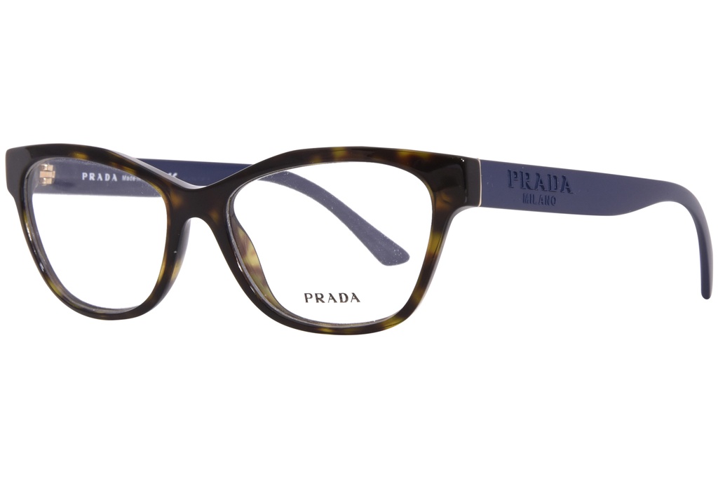 [0PR03WV2AU1O153] Armação para óculos de grau Prada VPR 03W 53-16 2AU-1O1 140