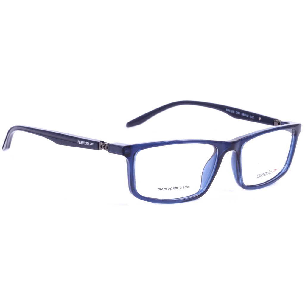 Armação para óculos de grau Speedo SP 6126I D01 56-18 142