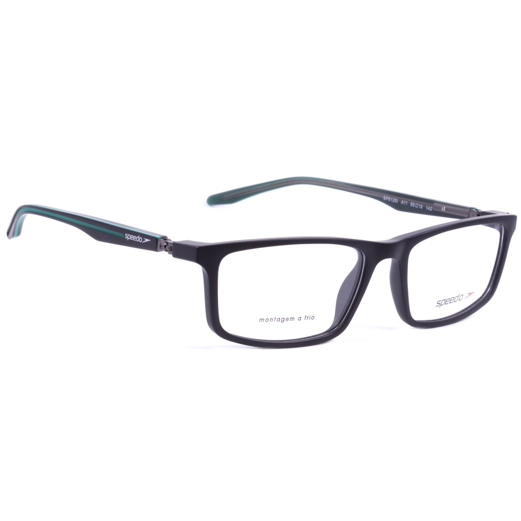 Armação para óculos de grau Speedo SP 6126I A11 56-18 142