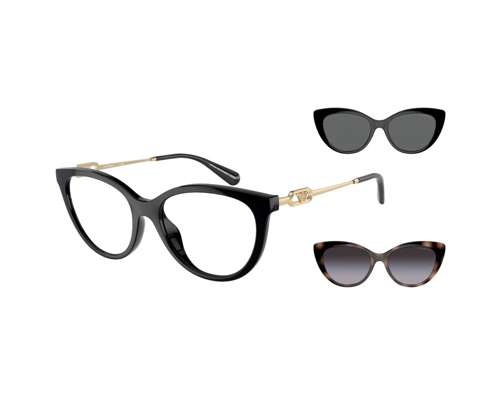 [0RB3751CH002/K861] Armação Clip-on Emporio Armani EA 4213U 5017/1W 53-17 140 0N