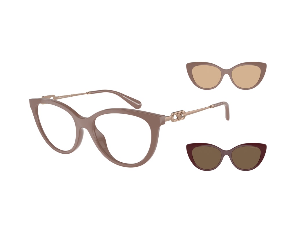 [0EA4213U51461W53] Armação Clip-on Emporio Armani EA 4213U 5146/1W 53-17 140 0N