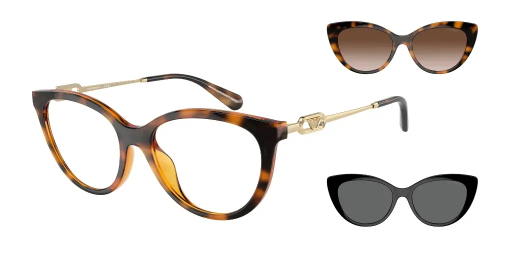 [0EA4213U50261W] Armação Clip-on Emporio Armani EA 4213U 5026/1W 53-17 140 0N