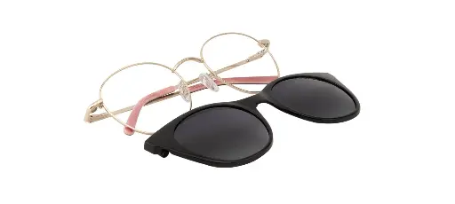 Armação Clip-on Atitude ATTACH CELESTE 04A 53-21 140