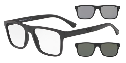 Armação Clip-on Emporio Armani EA 4115 5042/1W 54-18 145
