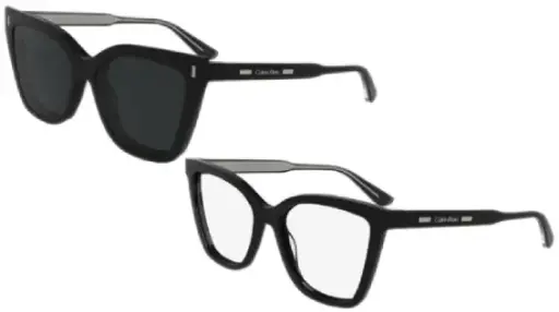 Armação Clip-on Calvin Klein CK24550MAG-SET 001 55-17 145